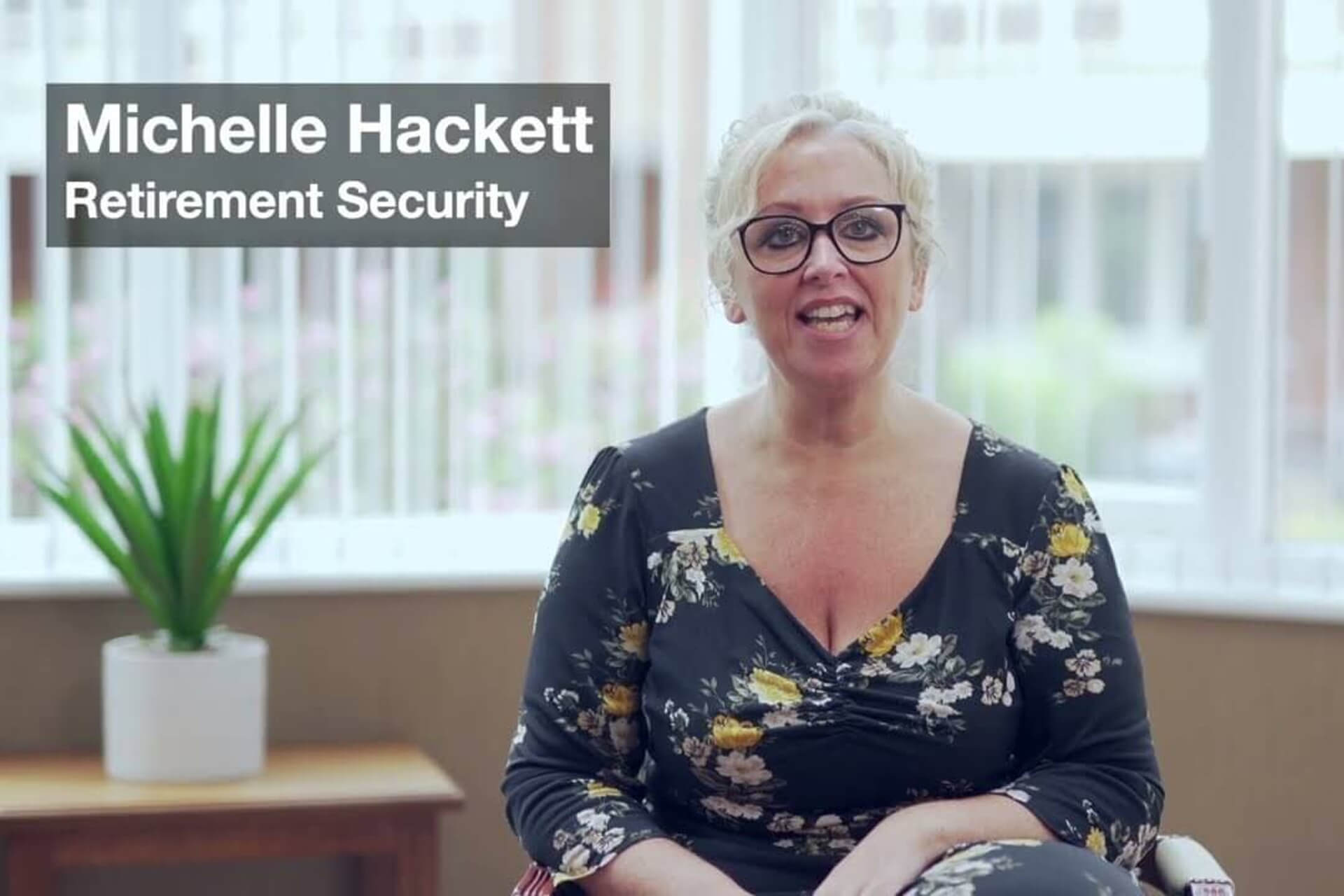 Michelle Hackett, Service Manager at Retirement Security